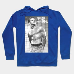 PHYSIQUE PICTORIAL - Vintage Physique Muscle Male Model Magazine Cover Hoodie